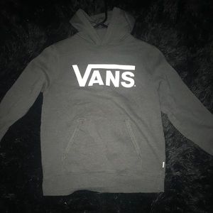 GREY VANS HOODIE